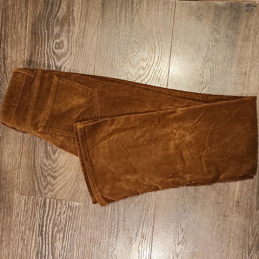 ❤️ NWT! ANTONIO MELANI ARIA HIGH RISE FLARE CORDUROY PANTS / JEANS In SEPIA, 2 - Picture 3 of 8